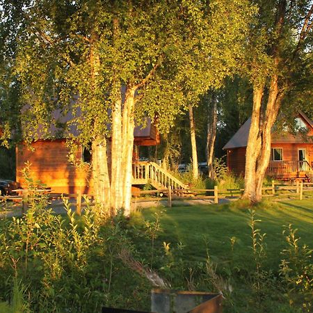 Susitna River Lodging, Riverside Cabins Talkeetna Zewnętrze zdjęcie