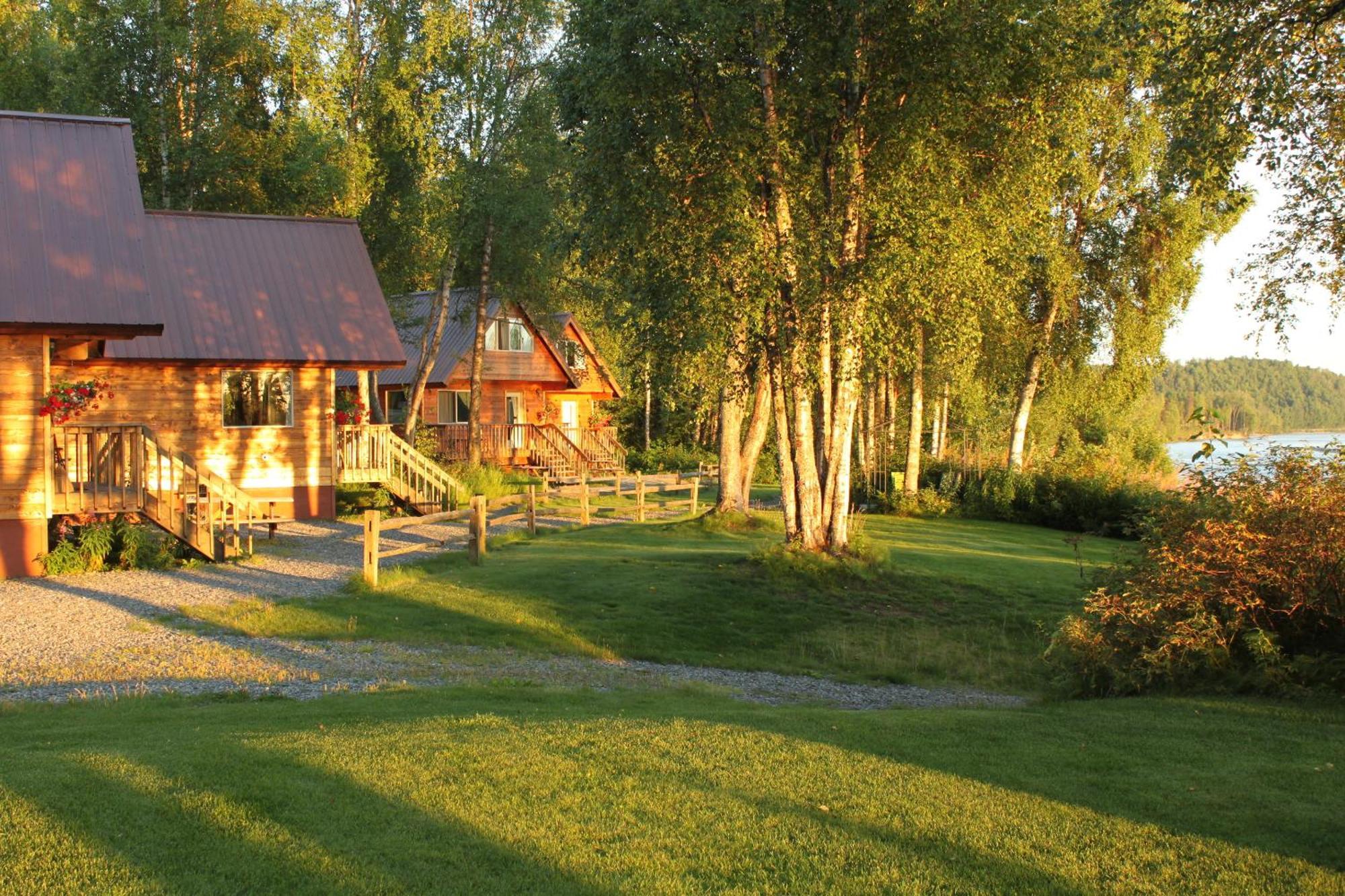 Susitna River Lodging, Riverside Cabins Talkeetna Zewnętrze zdjęcie